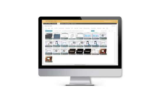 Screenshot instant signage Affichage dynamique